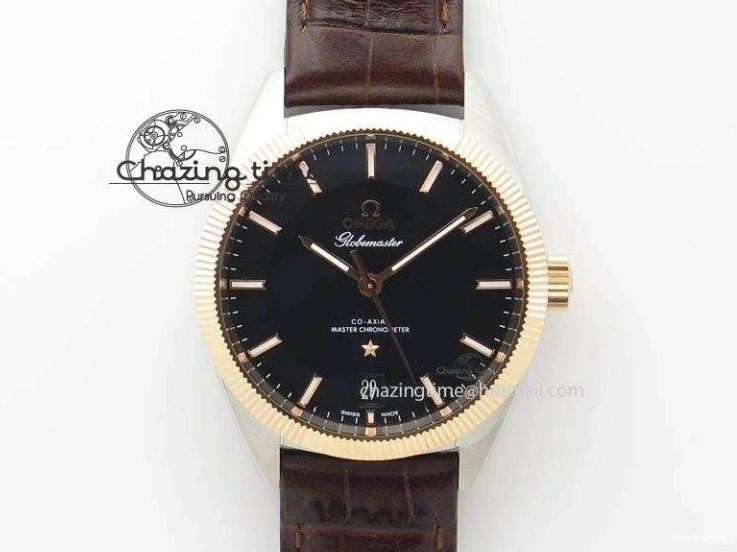 0402 De Ville Chronograph SS OMF 1:1 Best Edition Black Dial On SS Bracelet A Attractive 8150